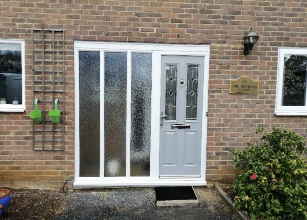 Distinction front door in Sussex