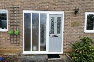 Distinction front door in Sussex