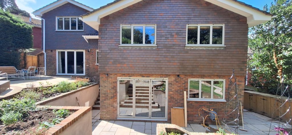 alitherm 400 windows in a detached sussex house.